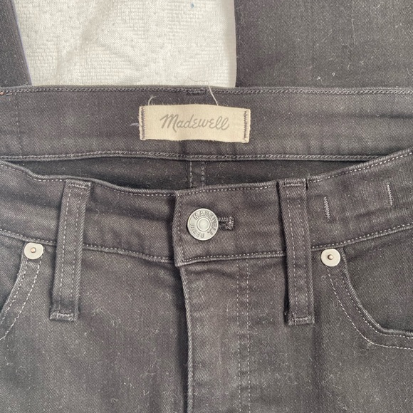Madewell Cali-Demi Bootcup Jean Black size 29Tall - Picture 11 of 13
